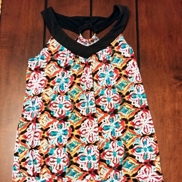 Multicolored tank top - Picture 1 of 2